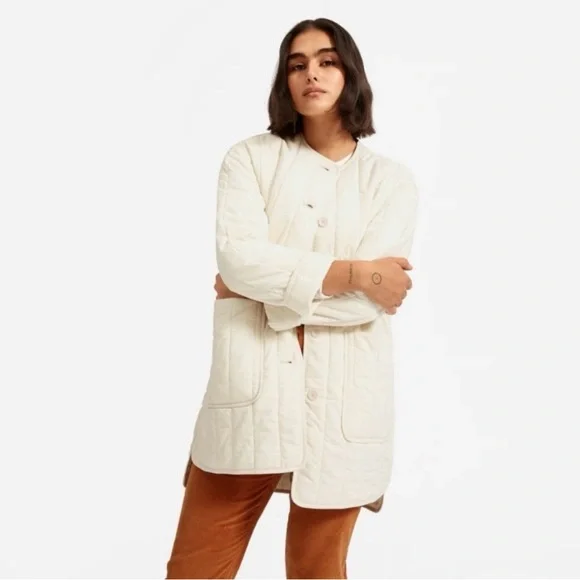 Everlane Cotton Quilted Jacket Size XS - Picture 8 of 11